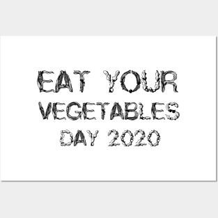 Eat Your Vegetable Day 2020 Posters and Art